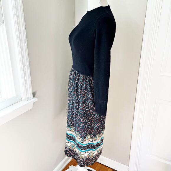 Goldworm Vintage Merino Wool Knit Dress Made in Italy - Picture 6 of 8